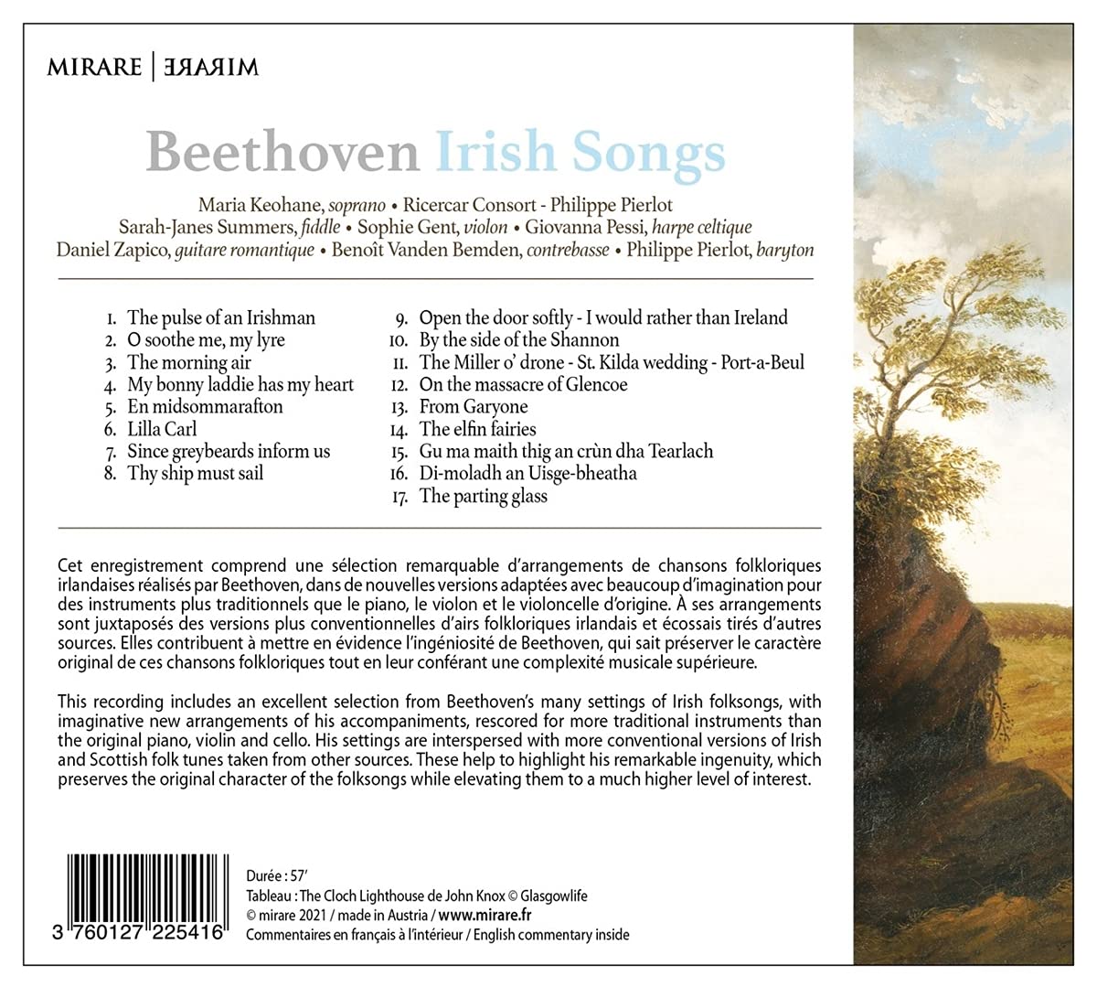 Ricercar Consort / Maria Keohane 베토벤: 아일랜드의 노래 (Beethoven: Irish Songs) 