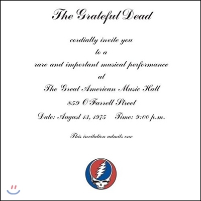 Grateful Dead - One From The Vault: Live at the Great American Music Hall, San Francisco