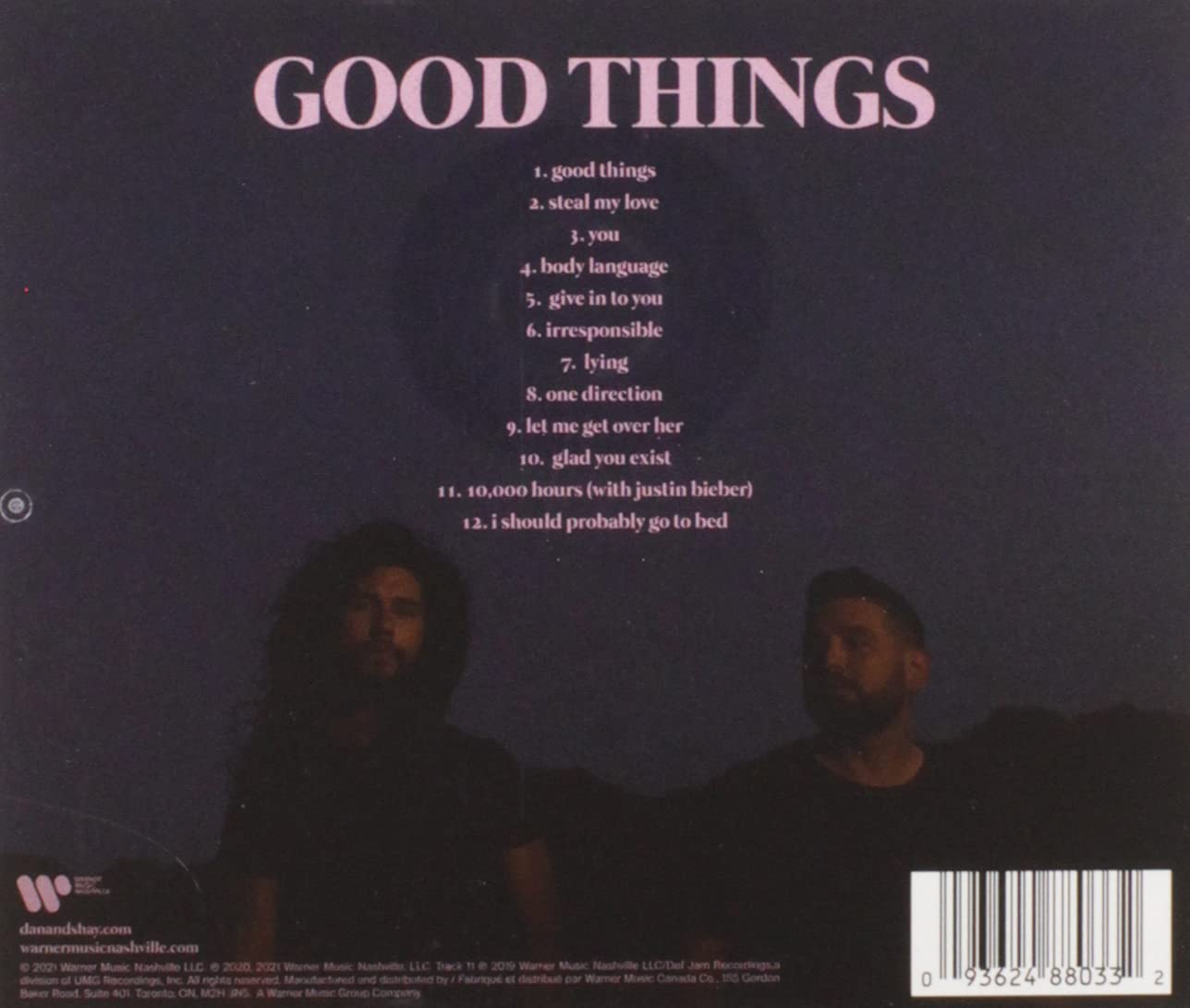 Dan + Shay (단 + 쉐이) - Good Things 