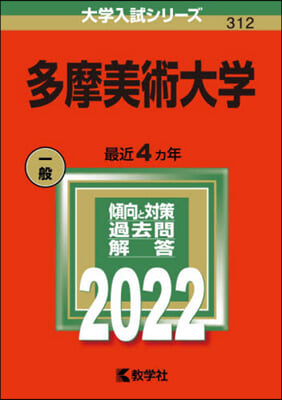 多摩美術大學 2022年版