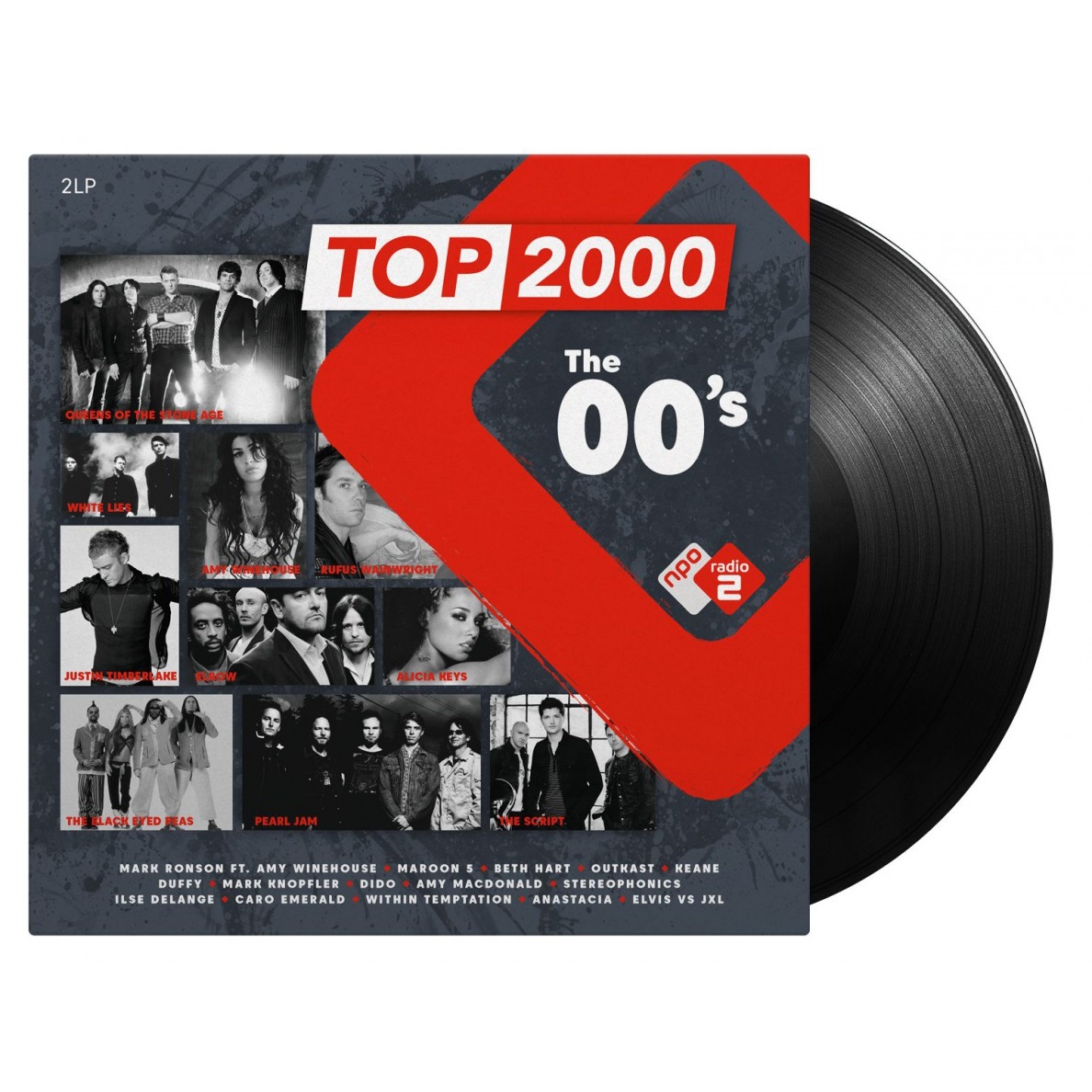 NPO 라디오 컴필레이션: 2000년대 히트곡 모음집 (Top 2000 - The 00's) [2LP] 