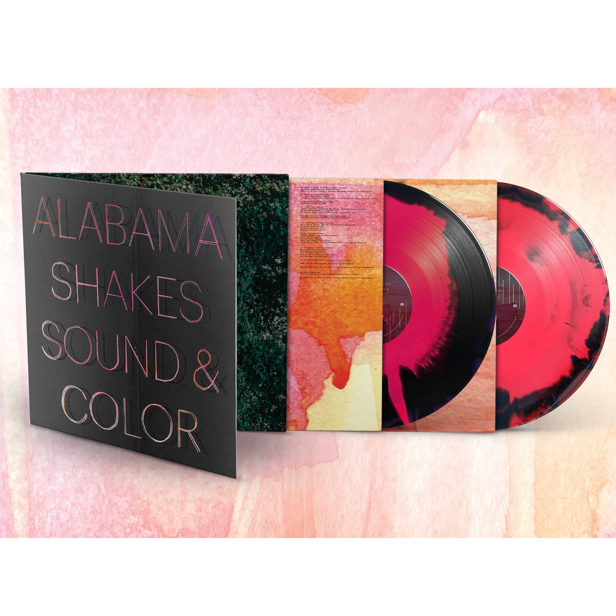 Alabama Shakes (알라바마 쉐이크스) - Sound & Color [레드블랙 & 핑크블랙 컬러 2LP]