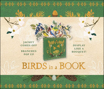 Birds in a Book (Uplifting Editions): Jacket Comes Off. Branches Pop Up. Display Like a Bouquet! (Hardcover)