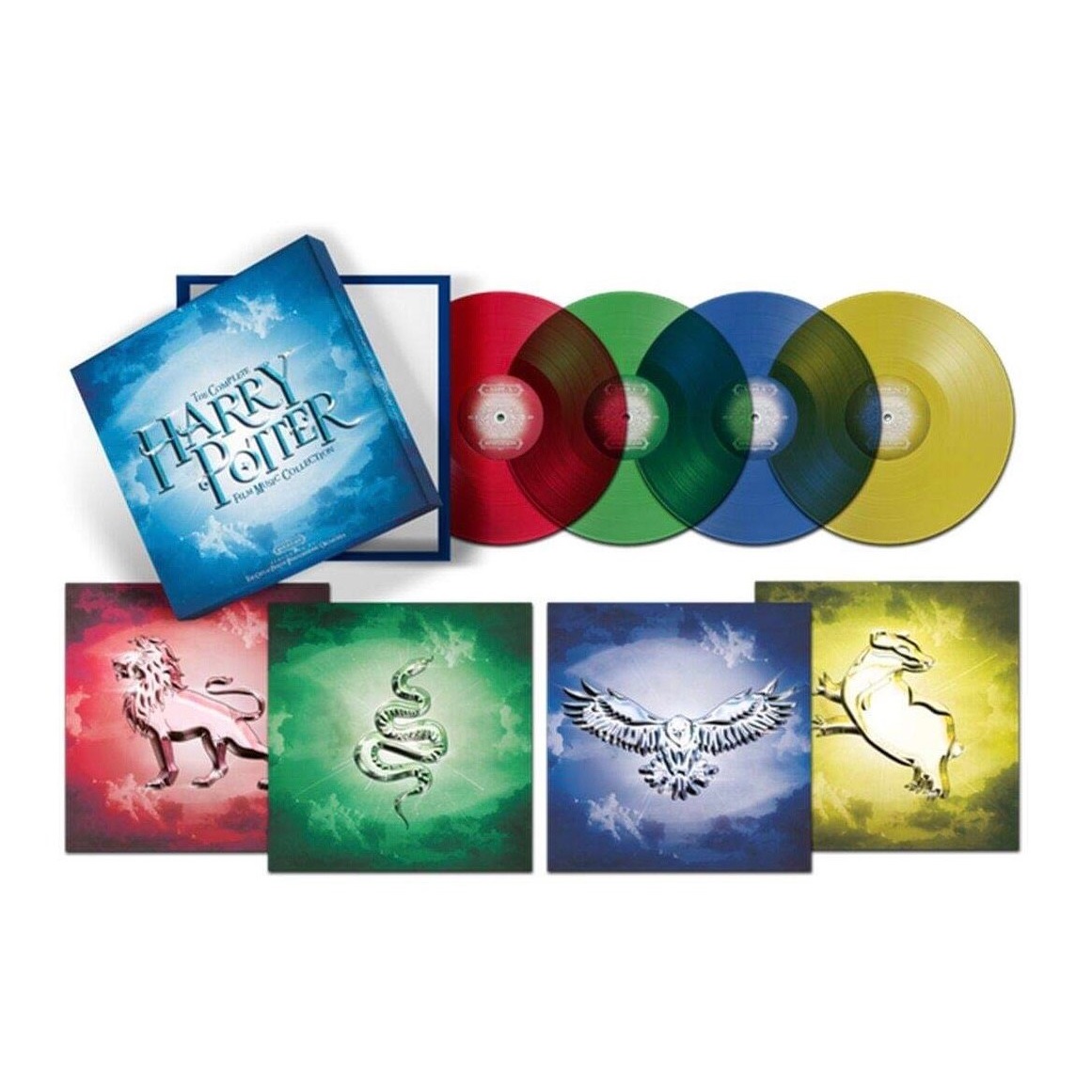 해리포터 영화음악 전곡 모음집 (The Complete Harry Potter Film Music Collection) [컬러 4LP]