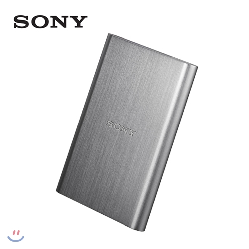 [무료배송]SONY 휴대용 외장하드 HD-E1 1TB 실버 