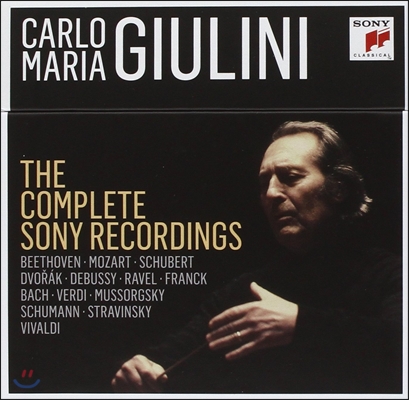 Carlo Maria Giulini 카를로 마리아 줄리니 소니 녹음 전집 (The Complete Sony Recordings)