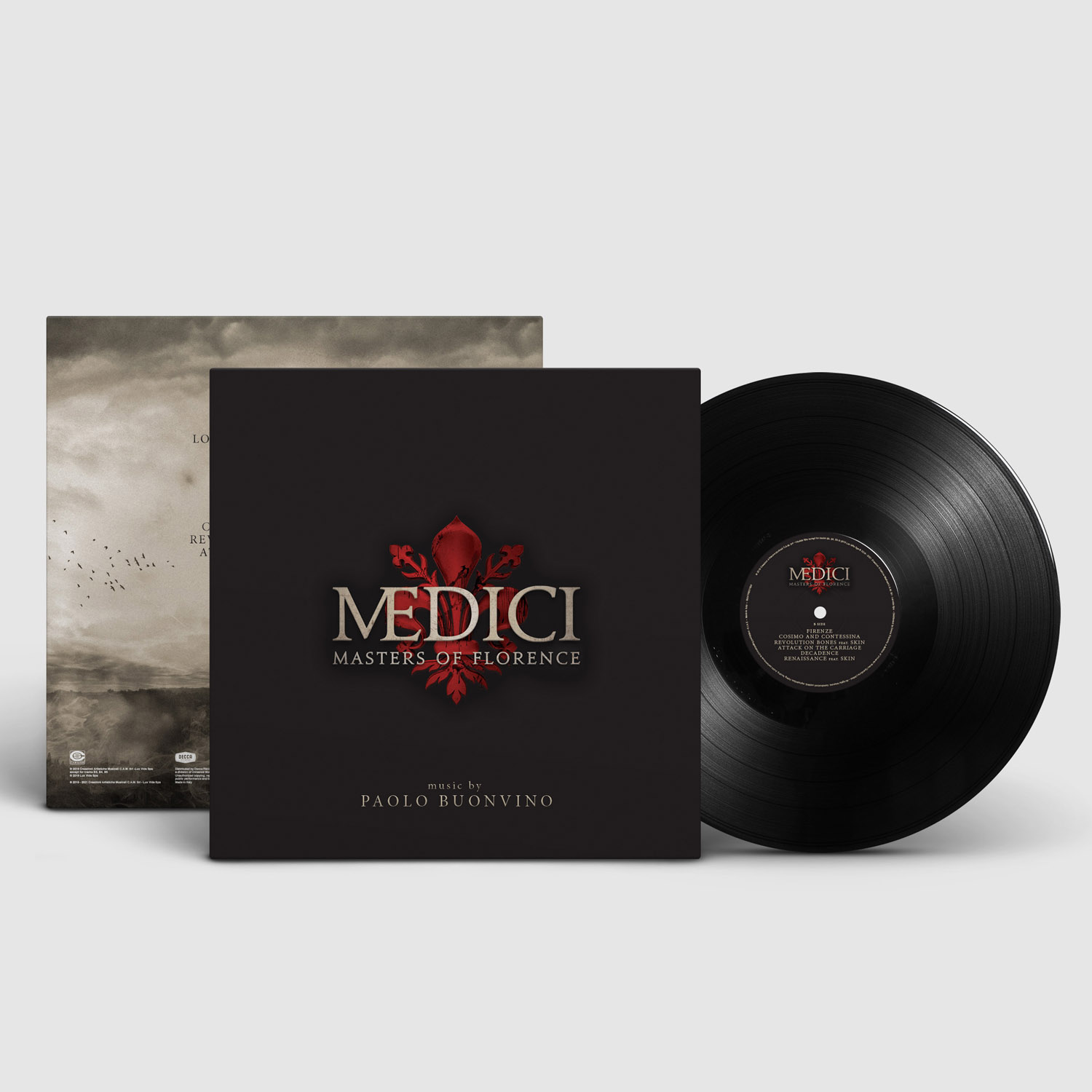 '메디치: 마스터즈 오브 플로렌스' 넷플릭스 드라마 음악 (MEDICI: Masters of Florence OST) [LP] 