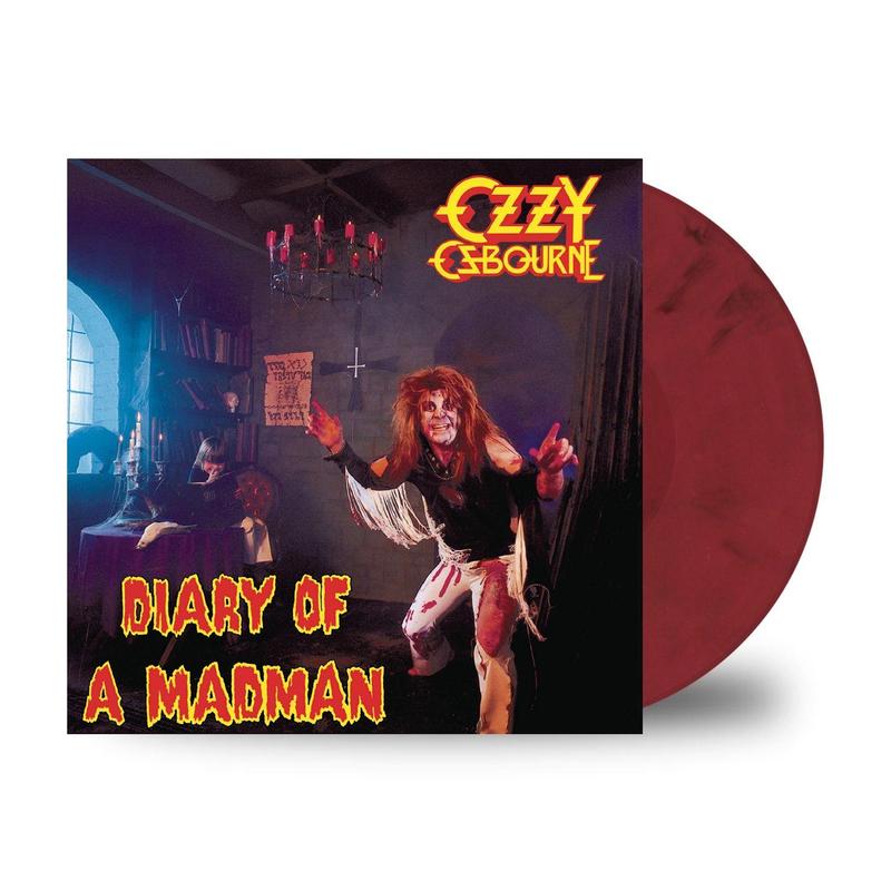 Ozzy Osbourne (오지 오스본) - Diary Of A Madman [레드 & 블랙 소용돌이 컬러 LP] 