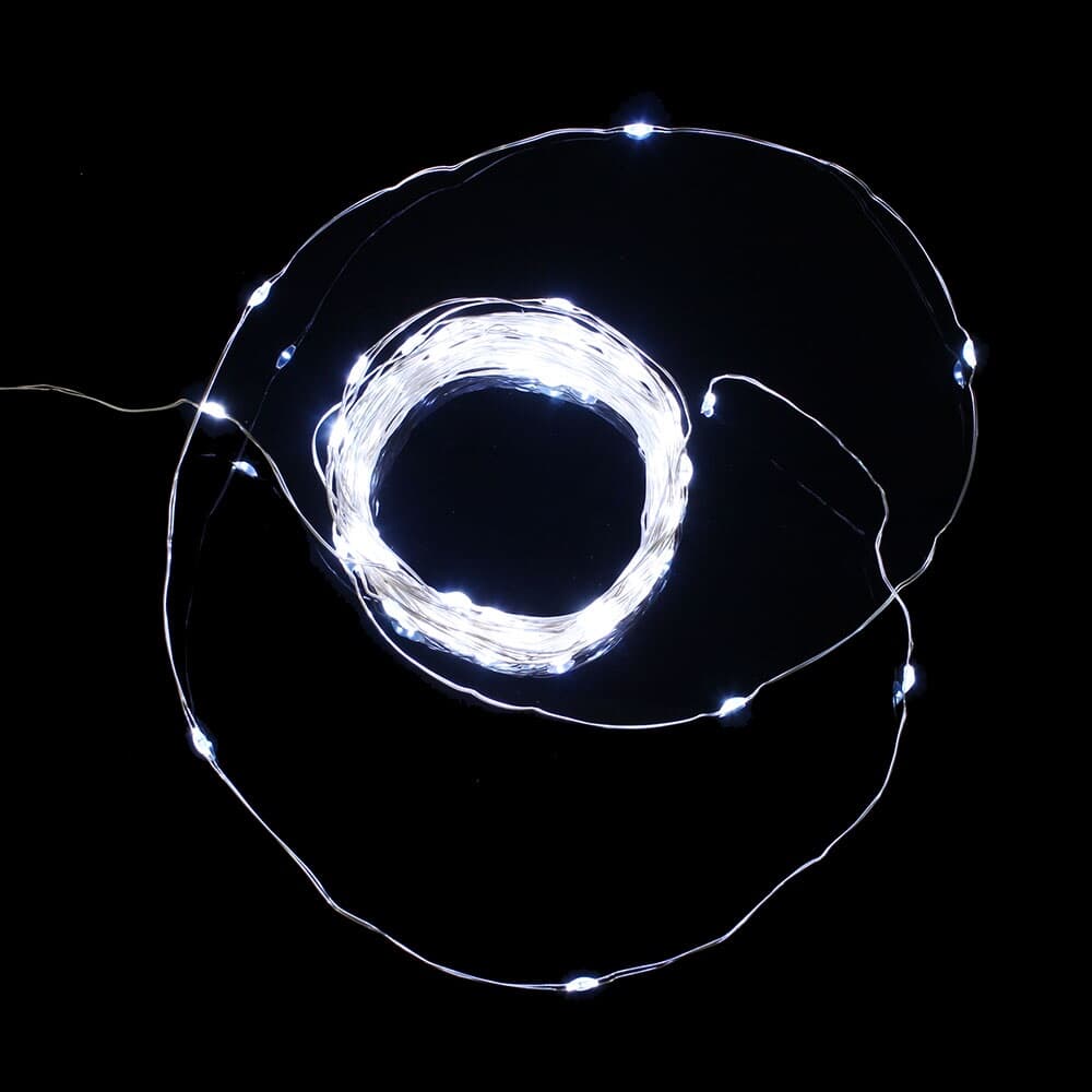 [은하수] USB 100구 LED 드럼 와이어 전구(10M)