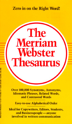 The Merriam-Webster Thesaurus