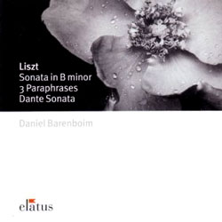 Liszt : Sonatasㆍ3 Paraphrases : Barenboim