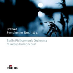 Brahms : Symphony No.3 &amp; 4 : Berliner PhilharmonikerㆍHarnoncourt