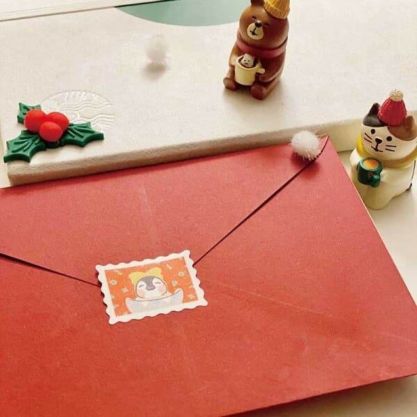 [스티커] 캘리엠 크리스마스스티커 성탄절스티커(MJ207-CHRISTMAS STAMP)