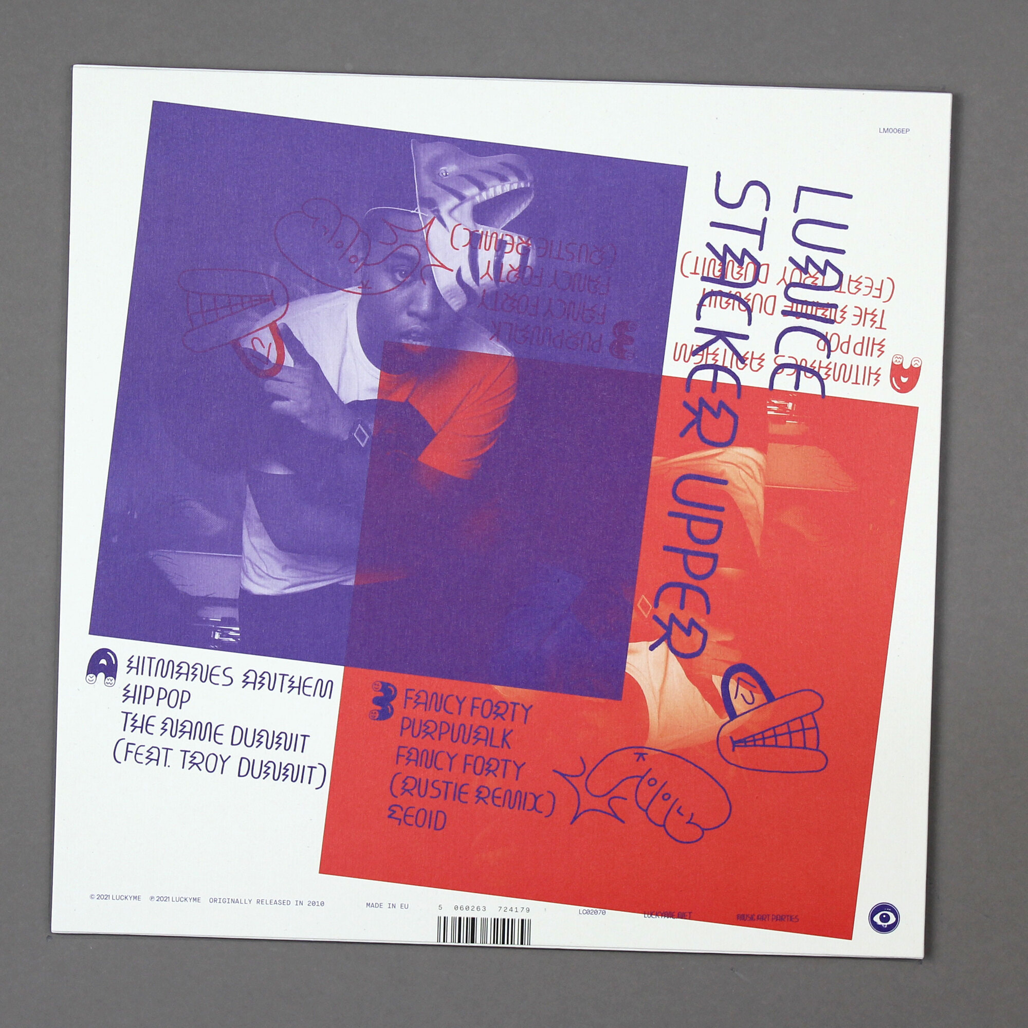 LUNICE (루니스) - Stacker Upper (EP) [블루 컬러 LP] 