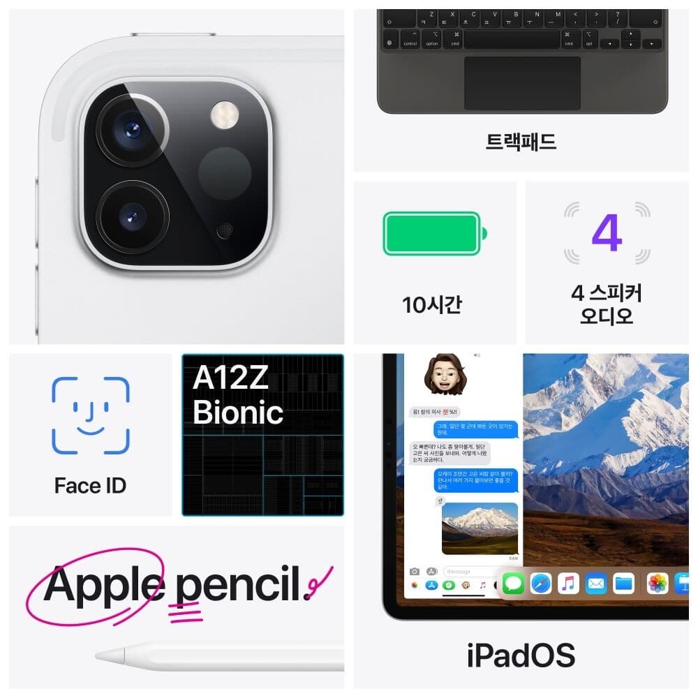 애플 정품 Apple 아이패드 프로 2세대 11형 WiFi (2020년형)