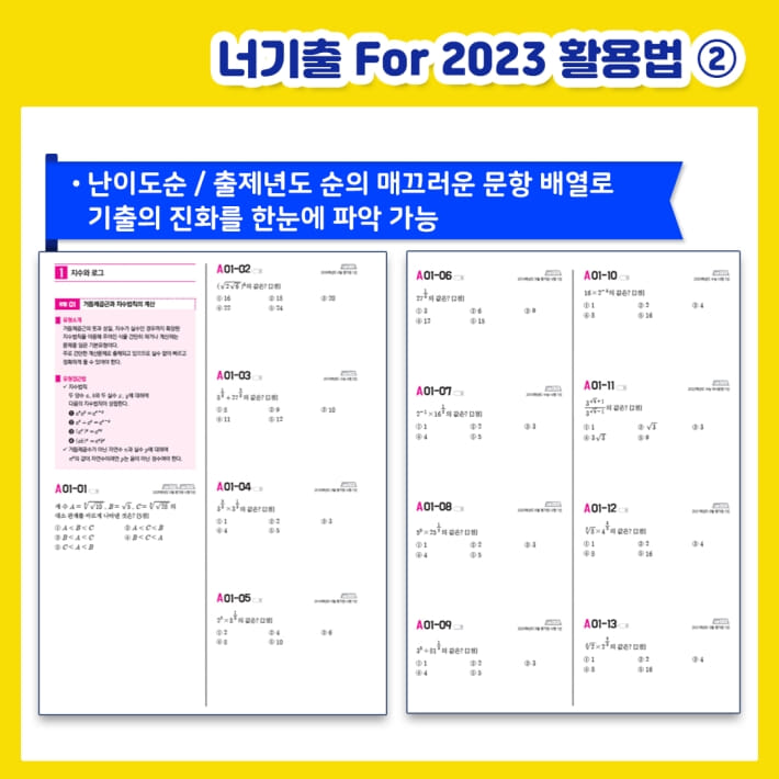 너기출 For 2023 확률과 통계 (2022년) 이투스북 수학개발팀 - G마켓 모바일