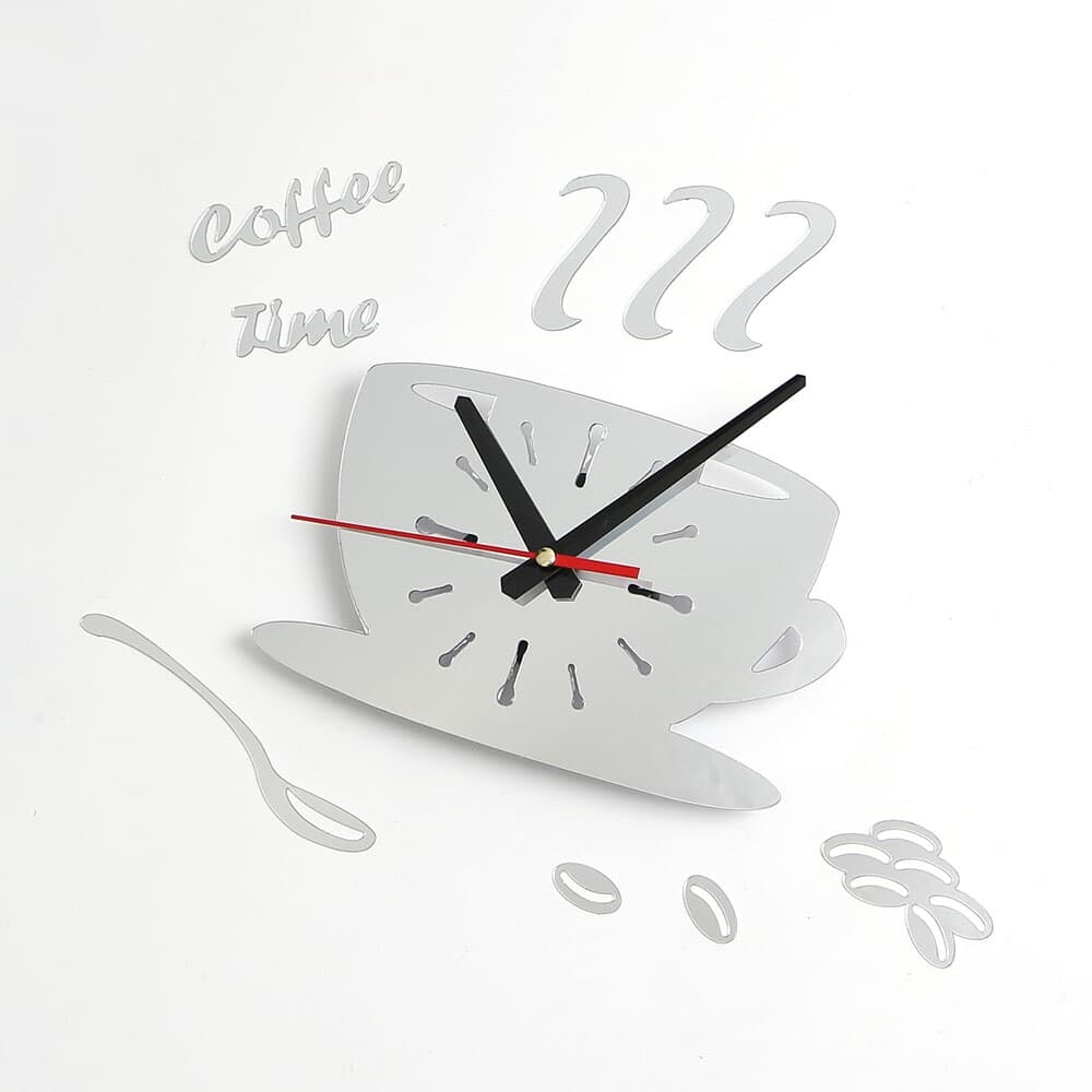 커피타임 붙이는 DIY 벽시계 아트월 시계만들기