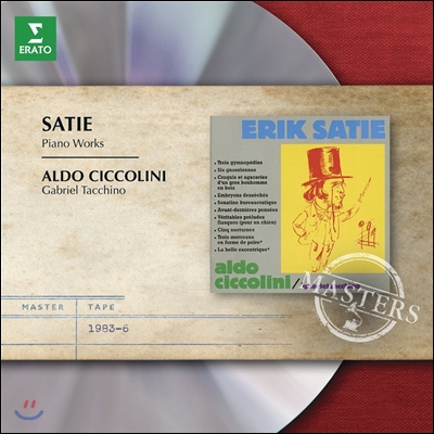 Aldo Ciccolini 에릭 사티: 피아노 작품집 (Satie: Piano Works) 알도 치콜리니 짐노페디