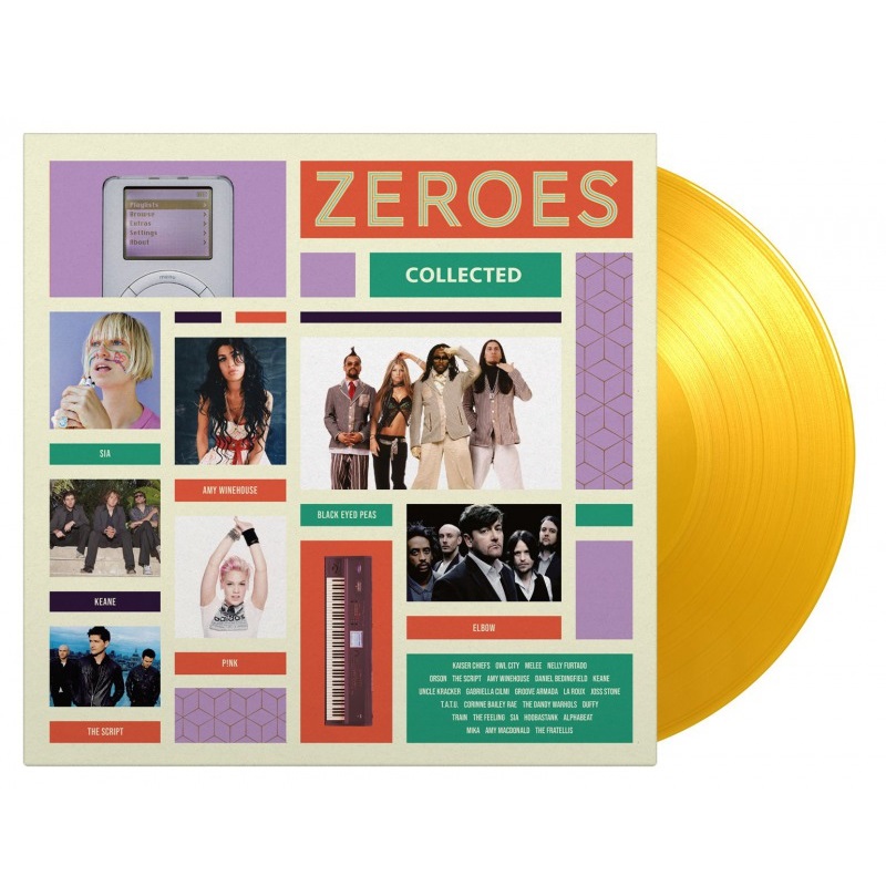 2000년대 인기곡 모음집 (Zeros Collected) [옐로우 컬러 2LP] 