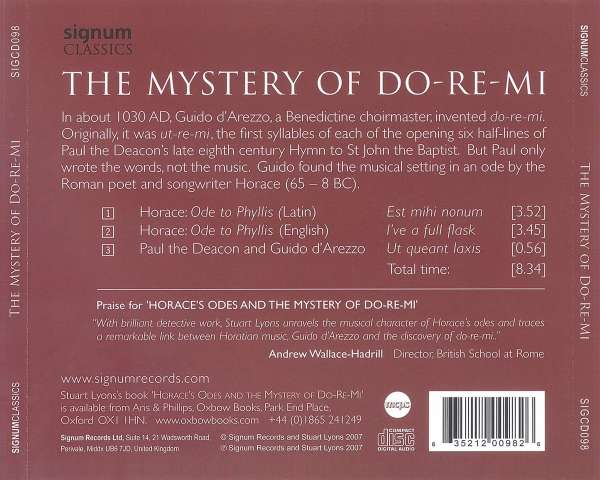 Christopher Gabbitas / David Miller 음악의 신비 (The Mystery of DO-RE-MI) 