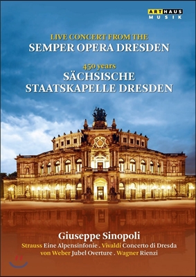 Giuseppe Sinopoli 드레스덴 슈타츠카펠레 창립 450주년 콘서트 (Live Concert from the Semper Opera Dresden)