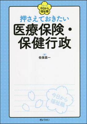 押さえておきたい醫療保險.保健行政