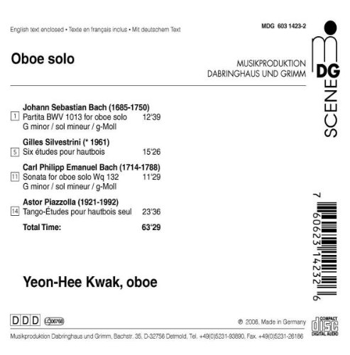 곽연희 - 오보에 솔로 작품집 (Works for Oboe Solo)