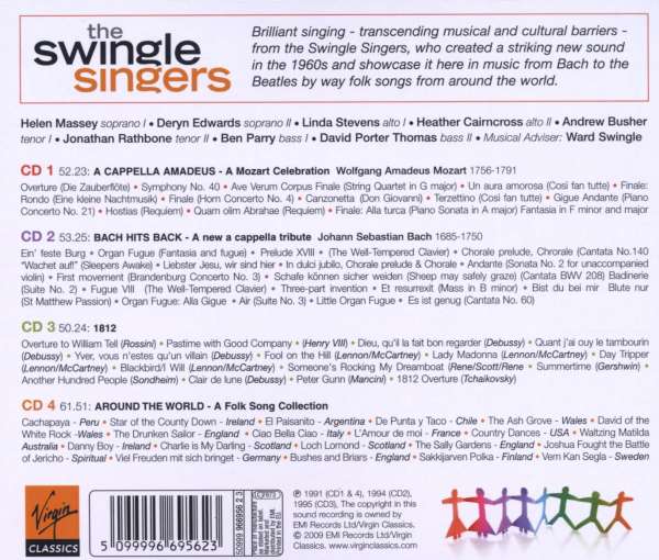 The Swingle Singers 스윙글 싱어즈 에디션 - 모차르트 / 바흐 (Anthology)
