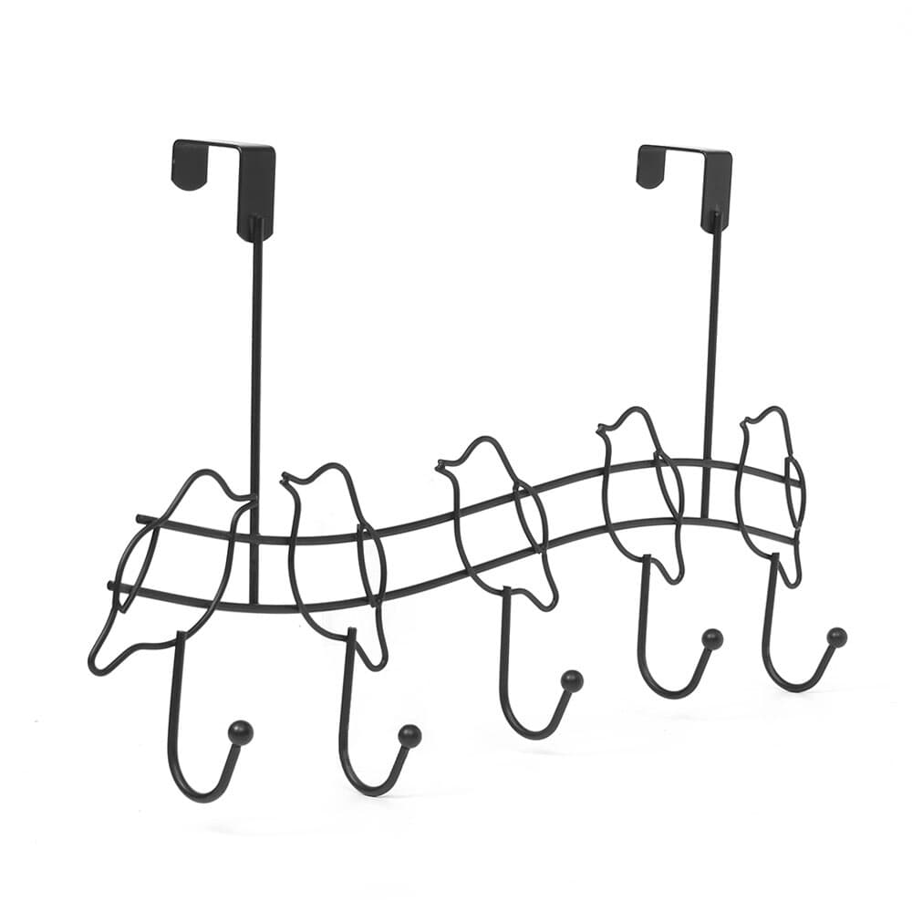 참새가족 5구 도어후크 인테리어후크 옷걸이