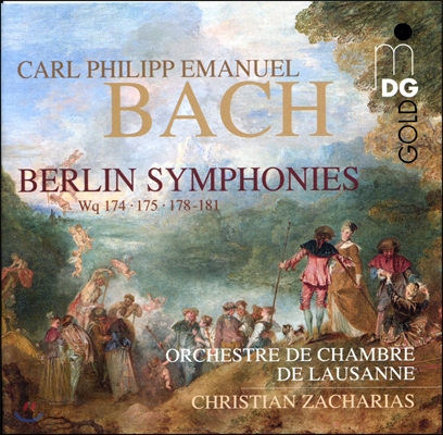 Christian Zacharias 칼 필립 에마누엘 바흐: 베를린 교향곡 (C.P.E. Bach : Berlin Symphony Wq.174,175,178-181)