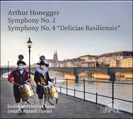 Dennis Russell Davies 오네게르: 교향곡 2번, 교향곡 4번 '바젤의 기쁨' (Arthur Honegger: Symphony Nos.2, 4 "Deliciae Basiliensis")