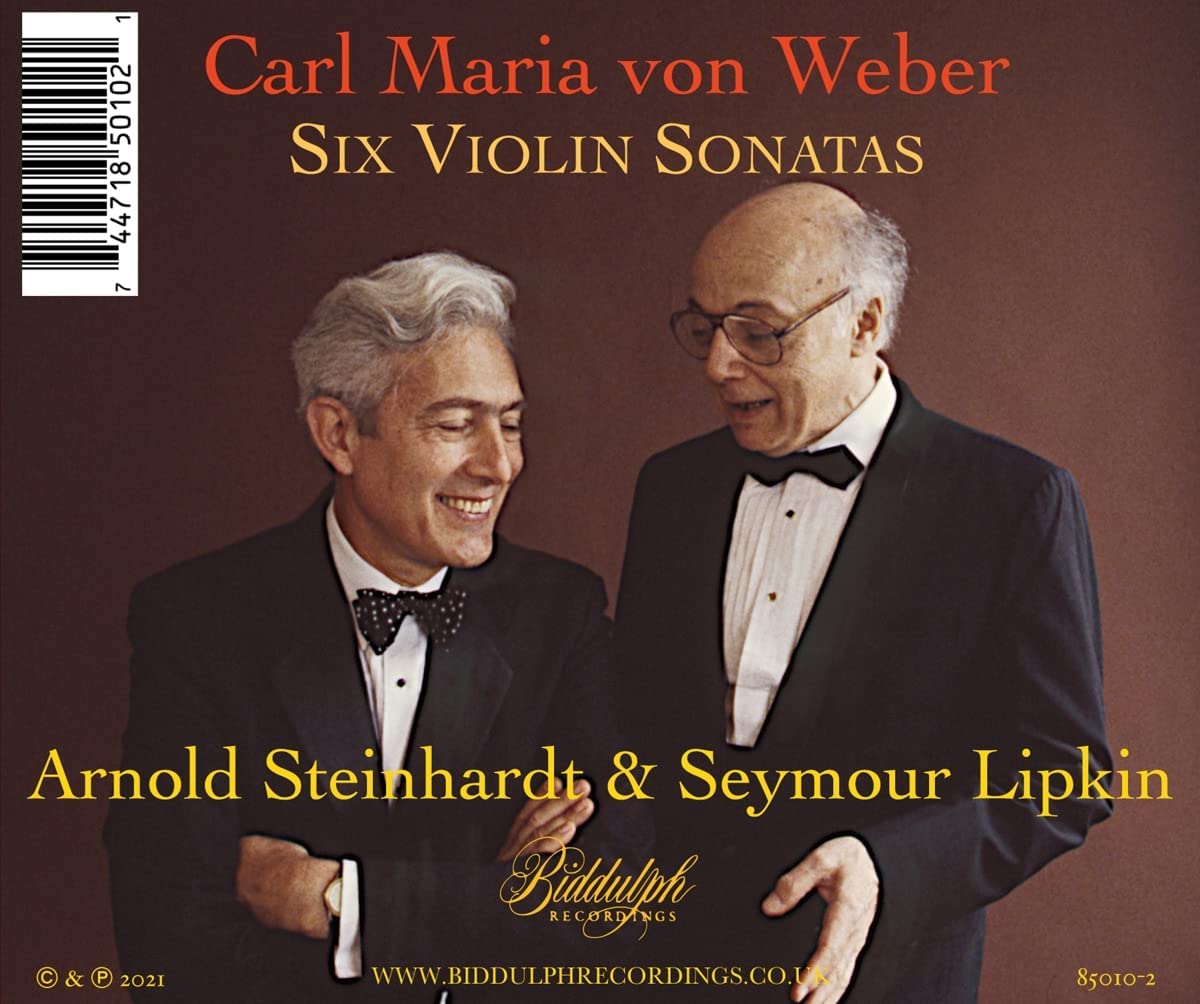Arnold Steinhardt 베버: 여섯 개의 바이올린 소나타 (Weber: Six Violin Sonatas) 