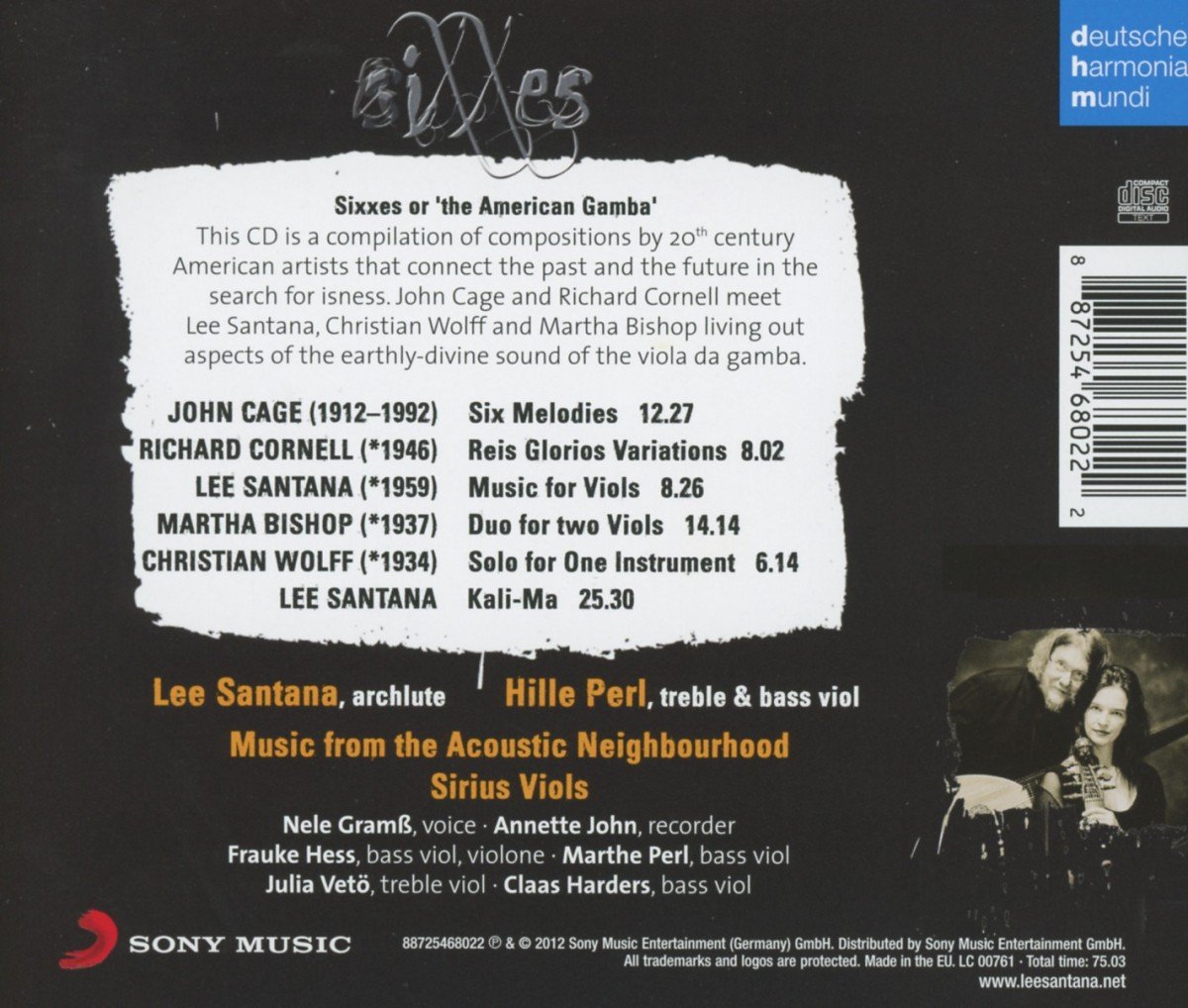 Hille Perl / Lee Santana 존 케이지: 여섯 개의 멜로디 외 (John Cage Six Melodies) 