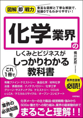 化學業界のしくみとビジネスがこれ1冊でしっかりわかる敎科書