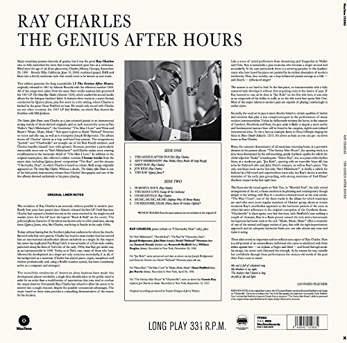 Ray Charles (레이 찰스) - The Genius After Hours [LP] 