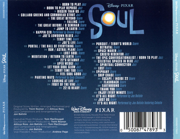 소울 영화음악 (Soul OST by Trent Reznor / Atticus Ross) 