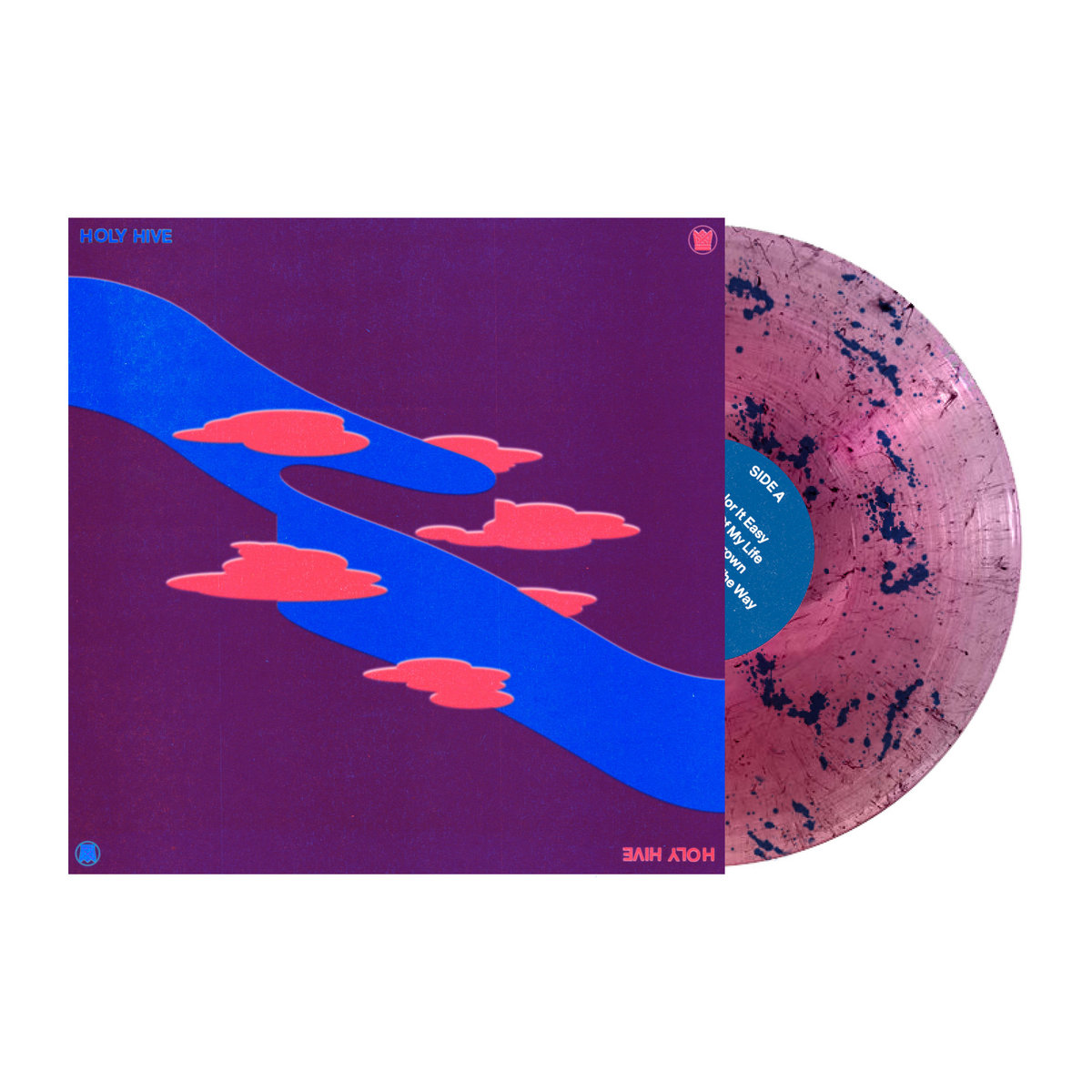 Holy Hive (홀리 하이브) - 2집 Holy Hive [투명 핑크 & 블루 스플래터 컬러 LP] 