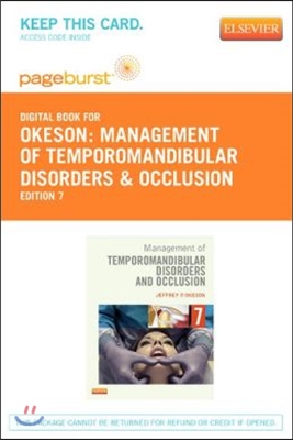 Management of Temporomandibular Disorders and Occlusion