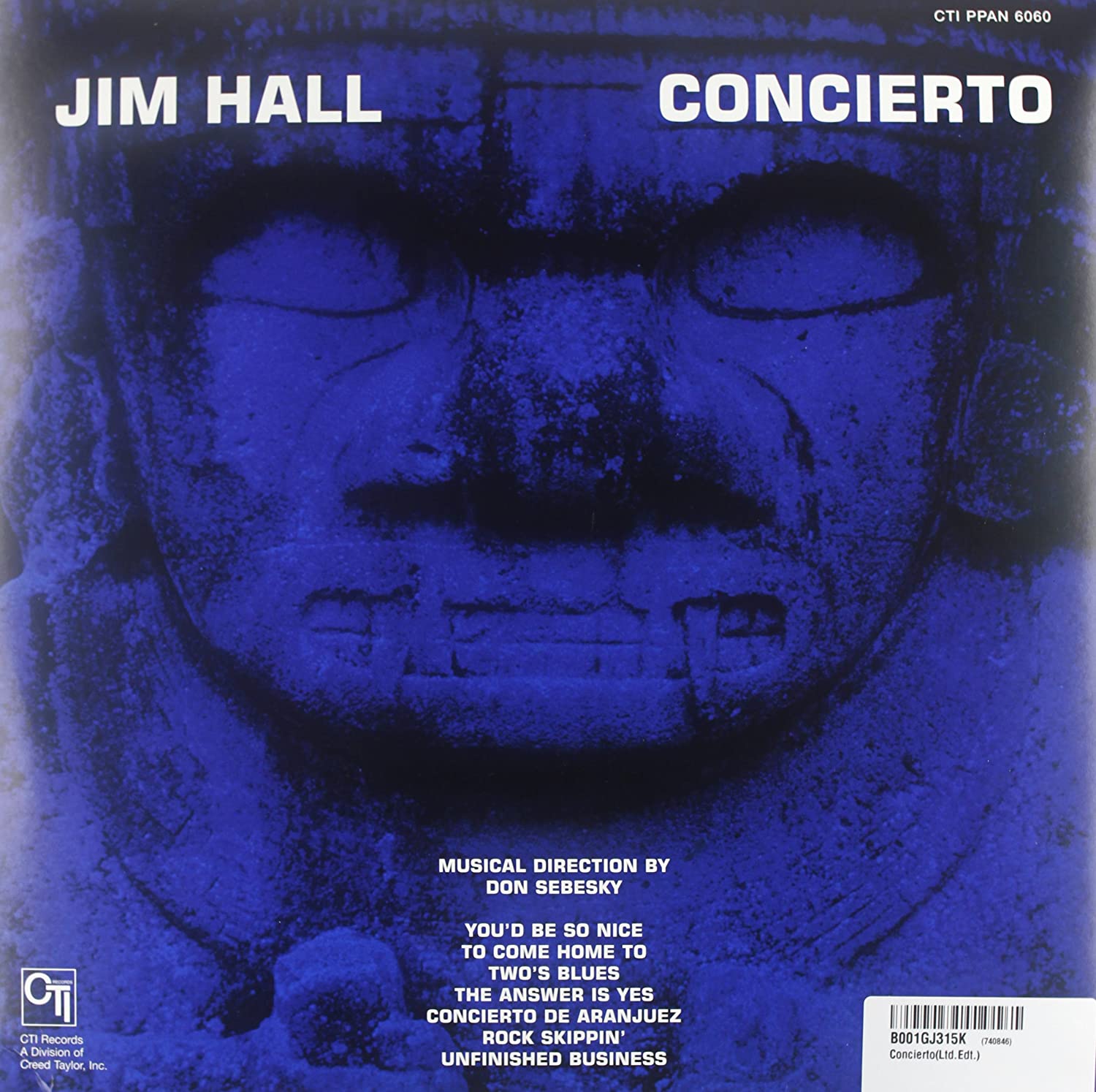 Jim Hall (짐 홀) - Concierto [2LP] 