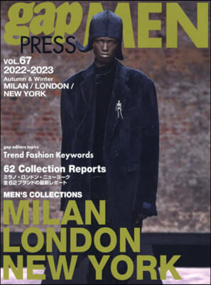 gap PRESS MEN vol.67  2022-2023 A/W  