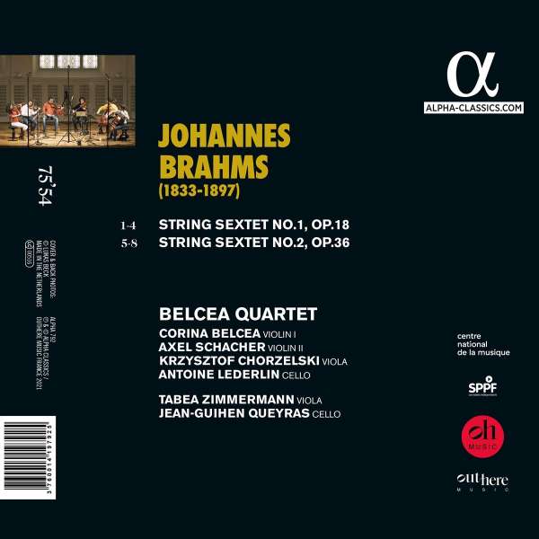 Belcea Quartet 브람스: 현악 육중주 1, 2번 - 벨체아 콰르텟 (Brahms: String Sextets Op.18, Op.36) 