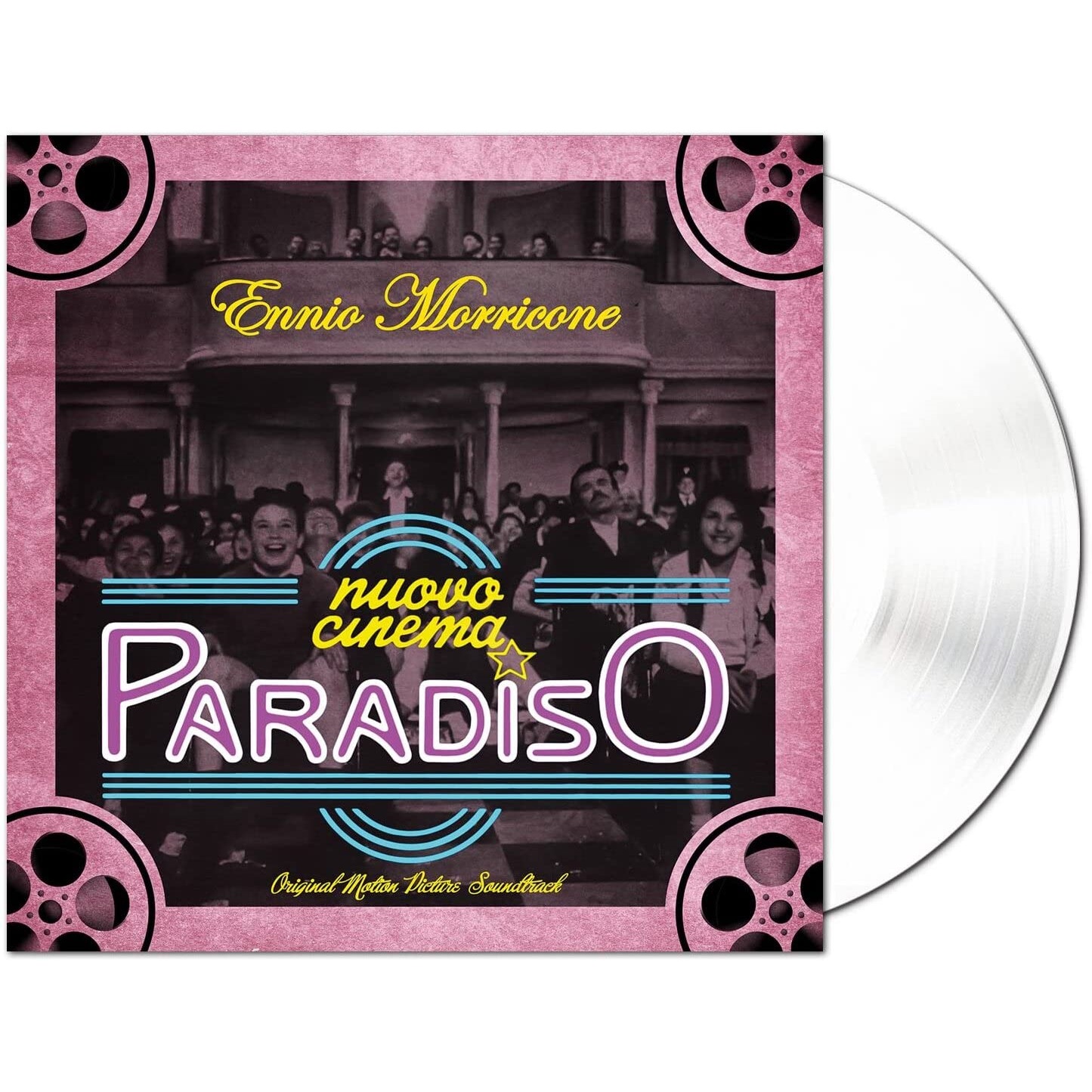 시네마 천국 영화음악 (Nuovo Cinema Paradiso OST by Ennio Morricone) [투명 컬러 LP] 