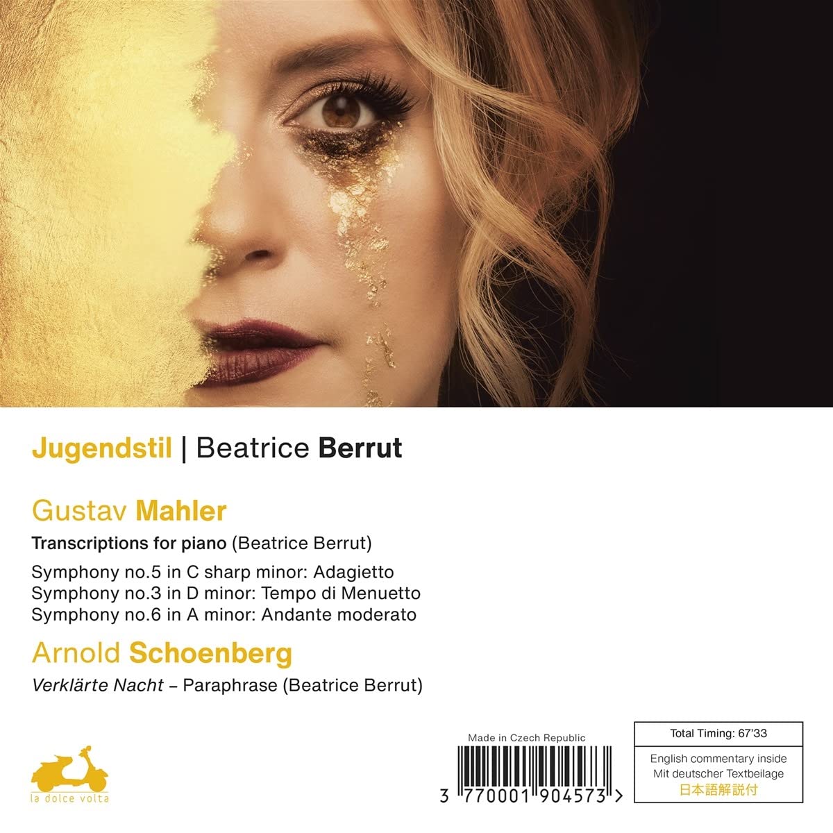 Beatrice Berrut 말러: 교향곡 3, 5, 6번 [피아노 편곡 버전] / 쇤베르크: 정화된 밤 (Mahler: Symphonies Nos. 3, 5, 6 [arr. for Piano] / Schoenberg: Verklarte Nacht Op.4) 