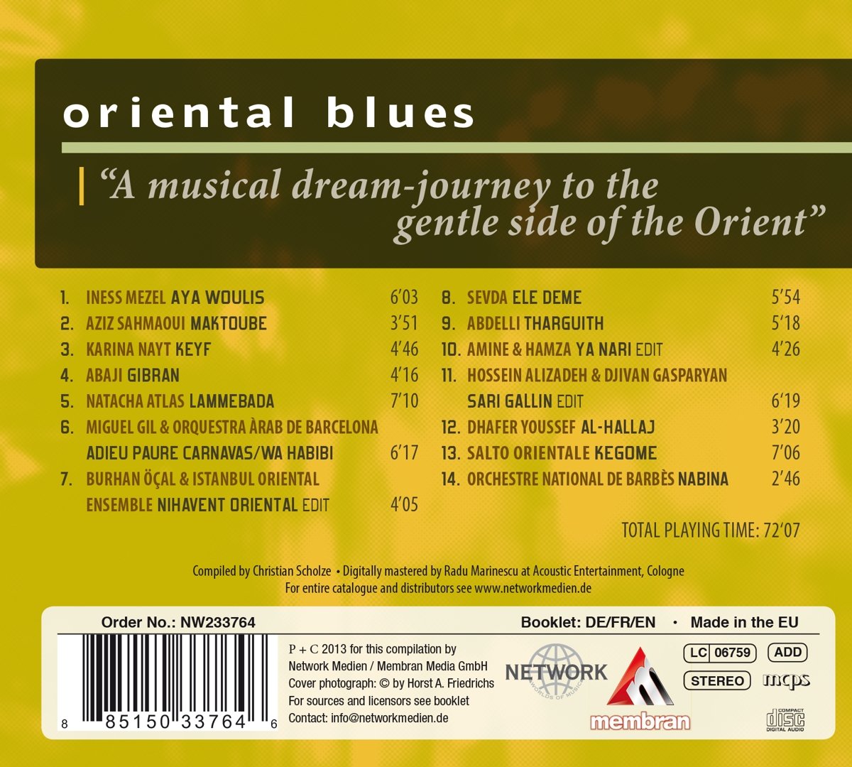 오리엔탈 음악 컴필레이션 (Oriental Blues) 