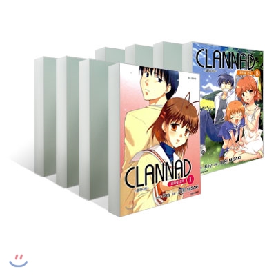 클라나드 Clannad 오피셜 코믹 (1~8권) 세트 