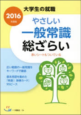 やさしい一般常識銃ざらい 2016年度版