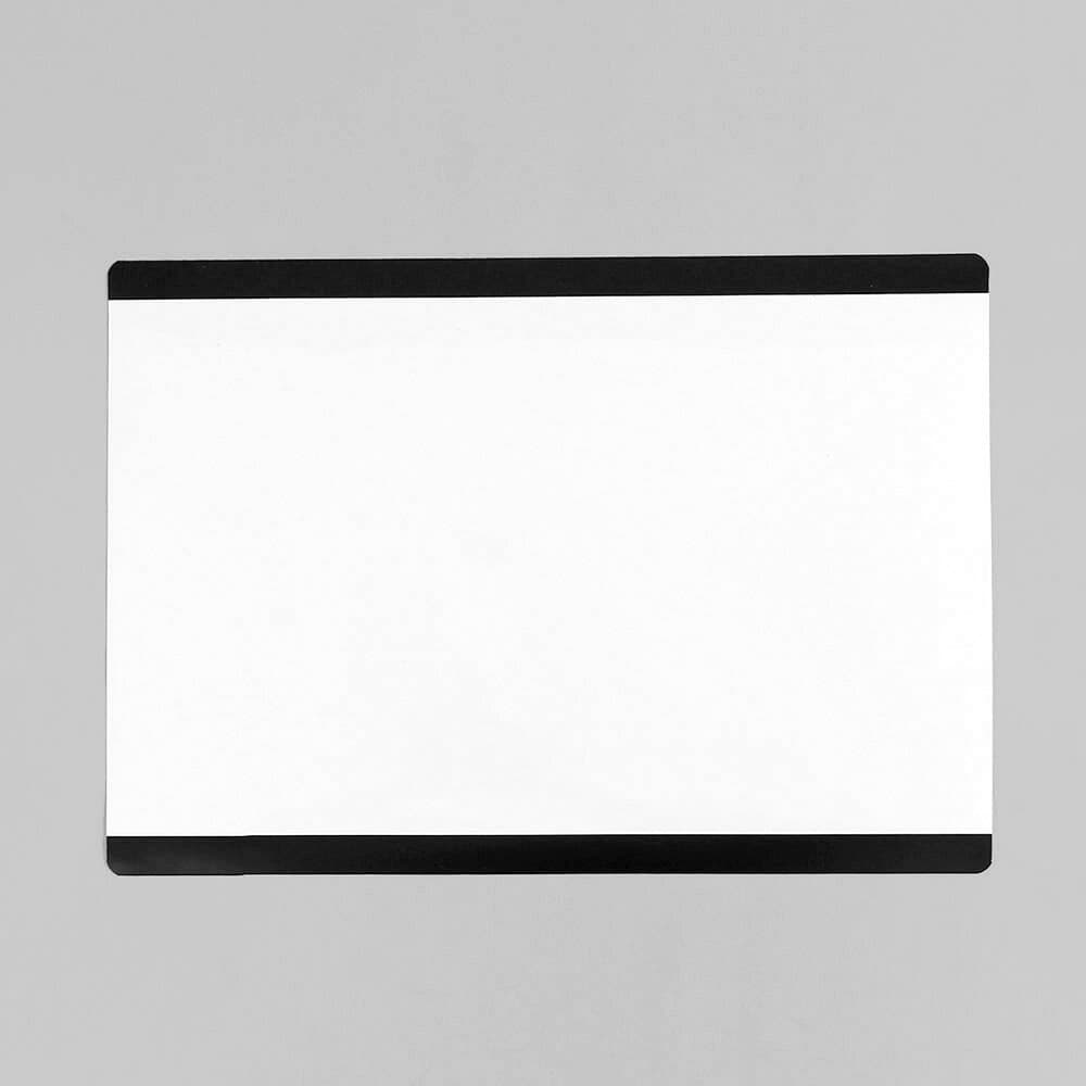 간편메모 마그네틱 화이트보드(블랙) 냉장고 메모판