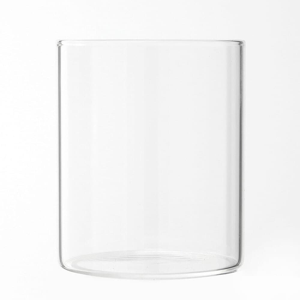 [로하티]투명 내열 유리컵(250ml) 홈카페 음료컵