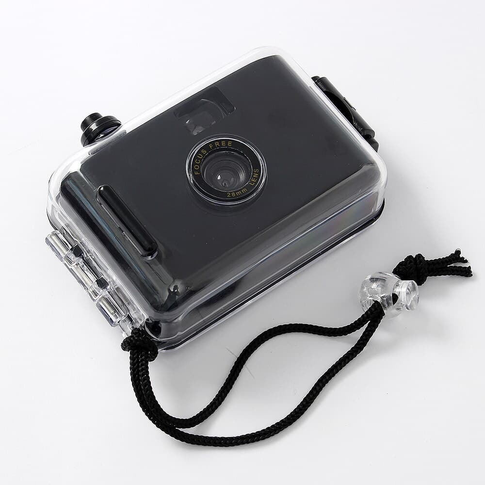 뉴트로 방수 토이카메라(블랙) 수중카메라