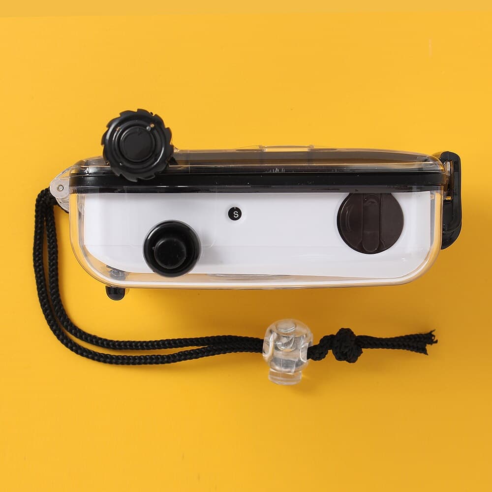 뉴트로 방수 토이카메라(화이트블랙) 다회용카메라